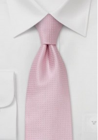 Cravatta rosè seta