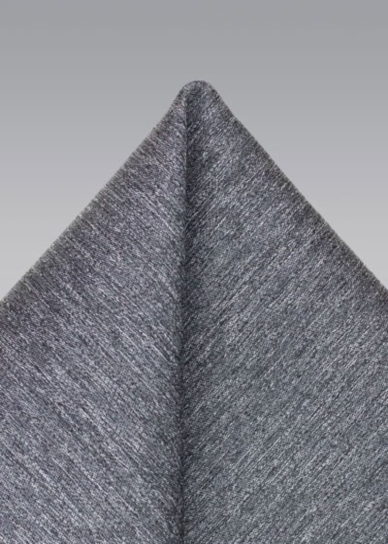 Sciarpa Cavalier struttura screziata grigio scuro