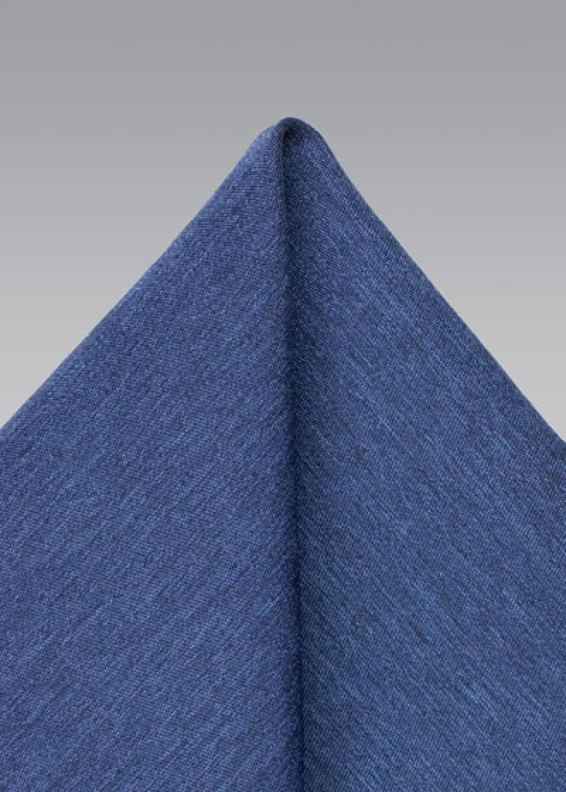 Panno decorativo con superficie screziata blu navy