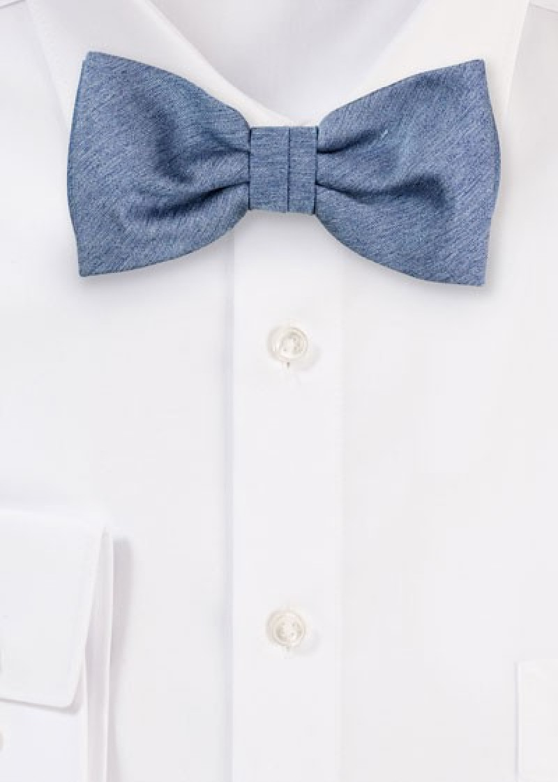 Papillon monocromatico marmorizzato blu fumo