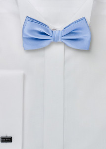 Papillon da uomo in seta discreta blu...