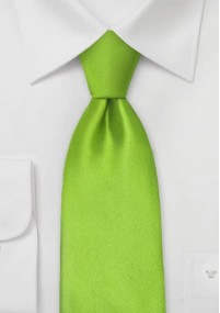 Cravatta clip verde lime