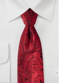 Cravatta dignitosa con motivo paisley...