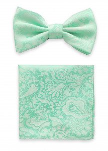 Papillon e scialle da cavaliere in verde...