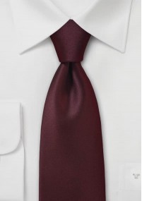 Cravatta XXl rosso vinaccia
