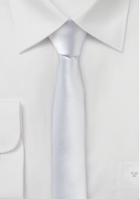Cravatta business extra slim bianco...