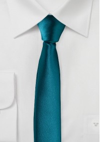 Cravatta Extra Slim Uomo Blu Verde