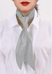 Ladies Tie grigio Poly-Fiber