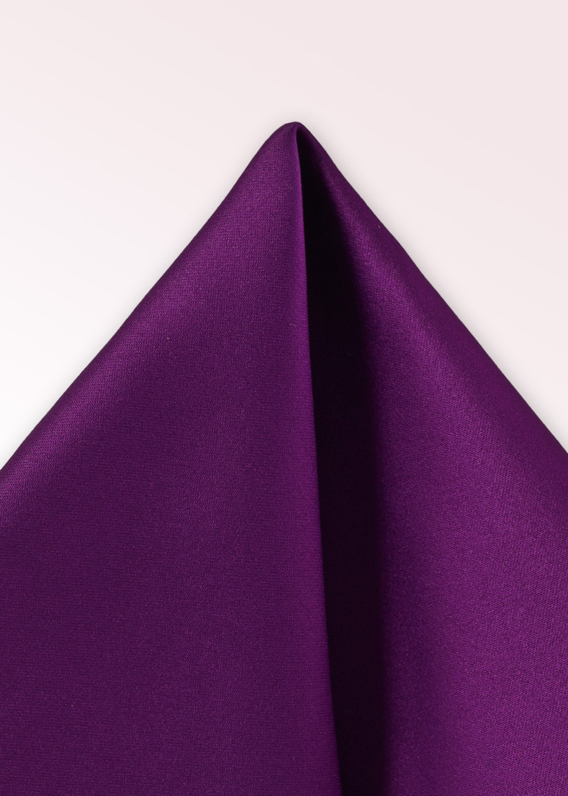 Foulard decorativo in raso viola shimmer