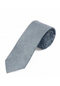 Cravatta alla moda Paisley grigio