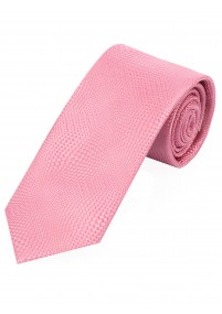 Cravatta con struttura sottile rosa