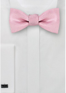 Papillon maschile strutturato Rosé