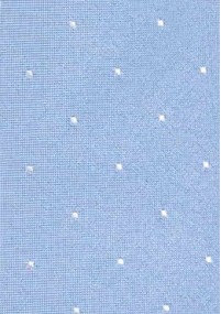 Herren-Schleife Punkt-Pattern eisblau