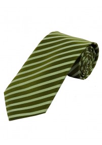 Cravatta da uomo a strisce verde caccia...