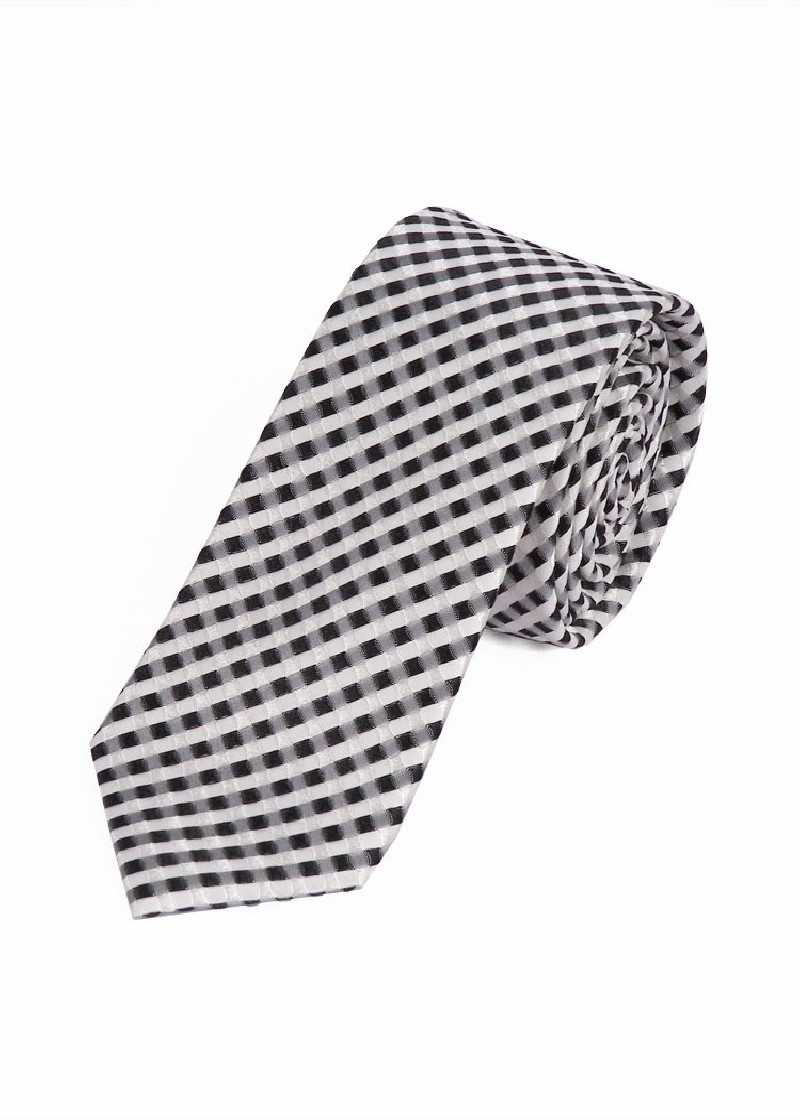 Cravatta business Elegante superficie a griglia