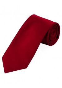 Cravatta in raso di seta tinta unita bordeaux