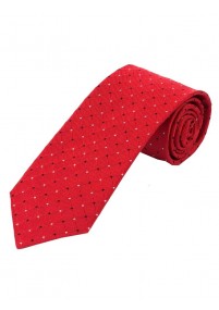 Punti stretti della cravatta rossi