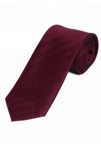 Cravatta con struttura rosso scuro