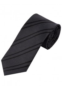 Cravatta con struttura antracite