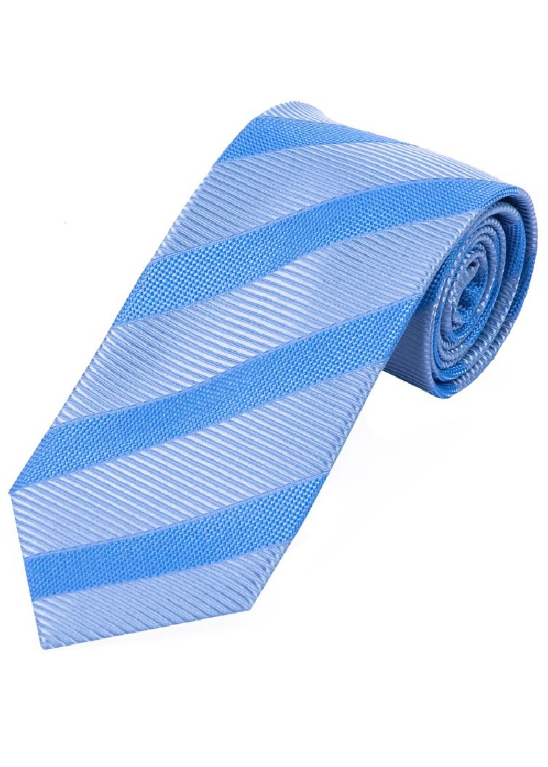 Cravatta con struttura blu cielo
