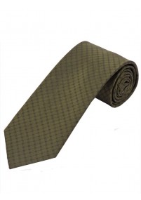 Cravatta da uomo verde oliva con struttura...