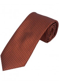 Cravatta business con struttura arancione