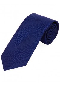 Cravatta stretta motivo struttura blu...