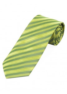 Cravatta a righe Verde chiaro Verde abete