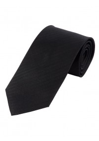 Cravatta a righe tinta unita superficie nera