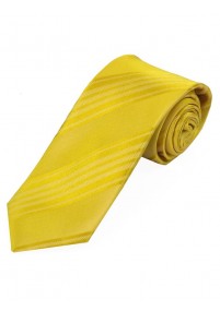 Cravatta a tinta unita struttura giallo oro