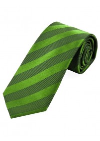 Cravatta monocromatica struttura a righe verde