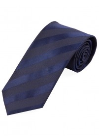 Cravatta uomo a righe lisce struttura blu...