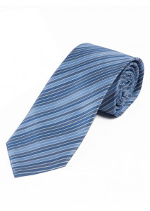 Cravatta business a righe sottili blu...