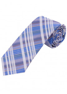 Cravatta business a righe blu chiaro