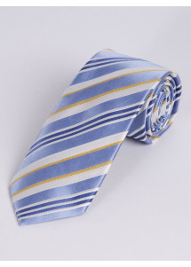 Cravatta da uomo con motivo a righe blu...