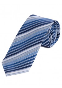 Cravatta a righe azzurro perla bianco blu...