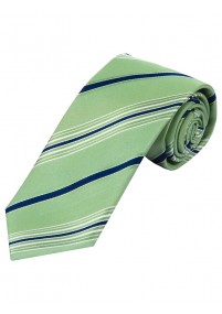 Cravatta da uomo a righe verde chiaro...