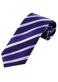 Cravatta alla moda a strisce viola...