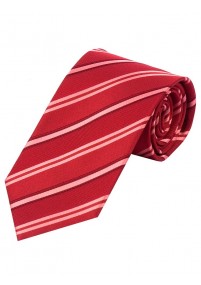 Cravatta da uomo alla moda a strisce rosso...