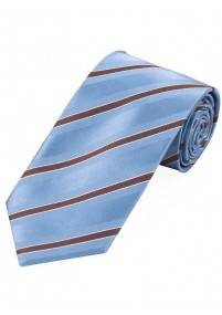 Business Tie Top Moda a righe Blu ghiaccio...