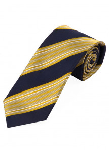 Cravatta con disegno a righe in stile navy...