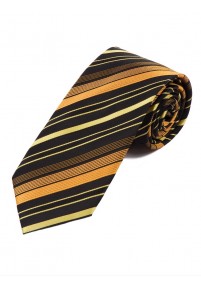 Cravatta con disegno a righe inky nero...