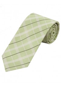Cravatta linea dignitosa check verde...