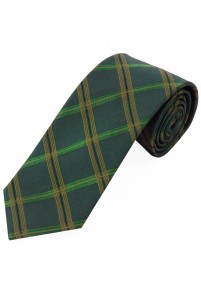 Cravatta linea dignitosa check verde...
