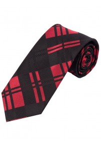 Cravatta business con motivo a quadri...