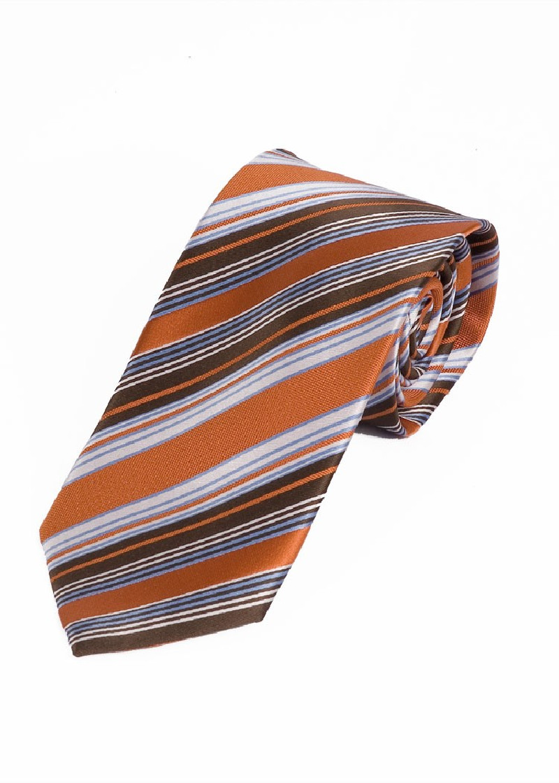 Cravatta business con motivo a righe alla moda