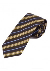 Cravatta elegante a righe Decor Marrone...