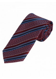 Cravatta Struttura Linee Decor Bordeaux...