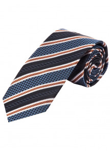 Cravatta Struttura Decor Stripe Blu...