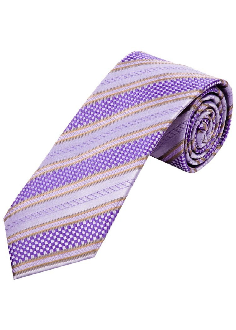 Cravatta business struttura linee di design viola
